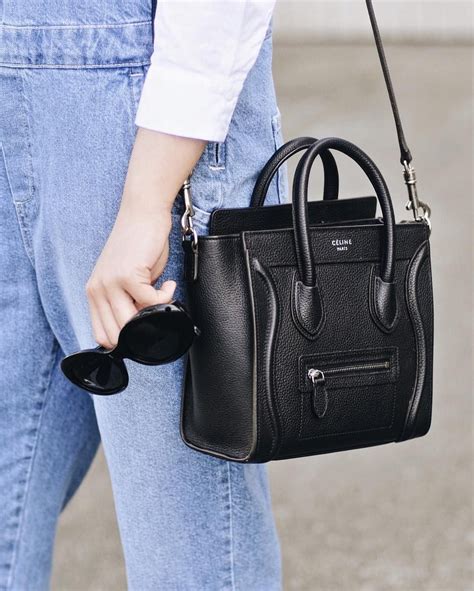 celine black bag mini|celine mini crossbody bag.